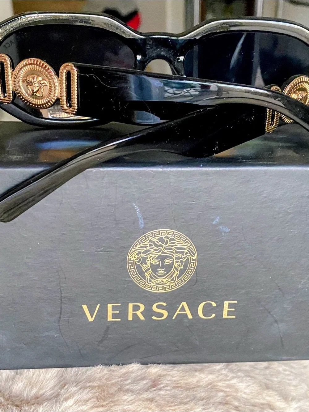 Versace VE4361 Medusa Biggie Sunglasses Black